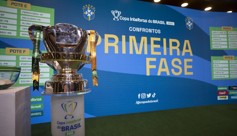 CBF sorteia os confrontos da primeira fase da Copa do Brasil 2022