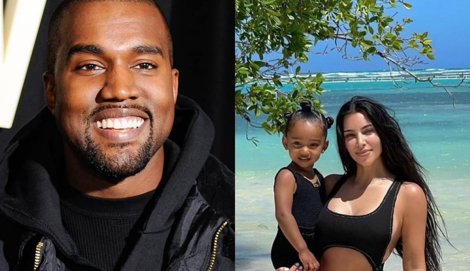 Kim Kardashian se choca ao Kanye dizer que não foi convidado para o aniversário de sua filha 