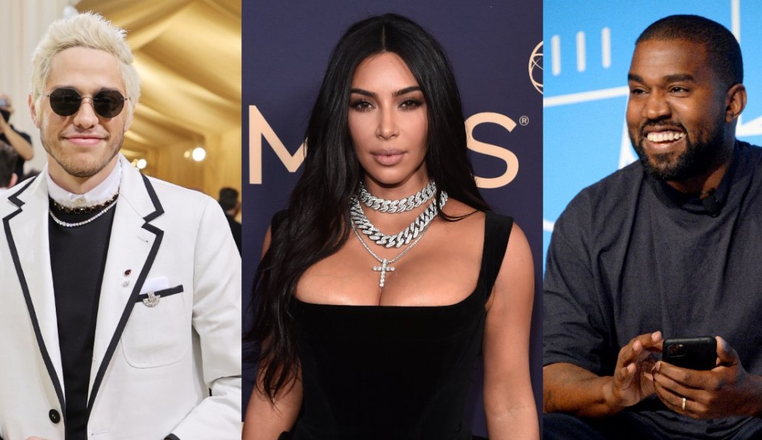 Site aponta como Kim Kardashian e Pete Davidson procederam a publicações polêmicas de Kanye West; rapper volta a falar da ex-esposa