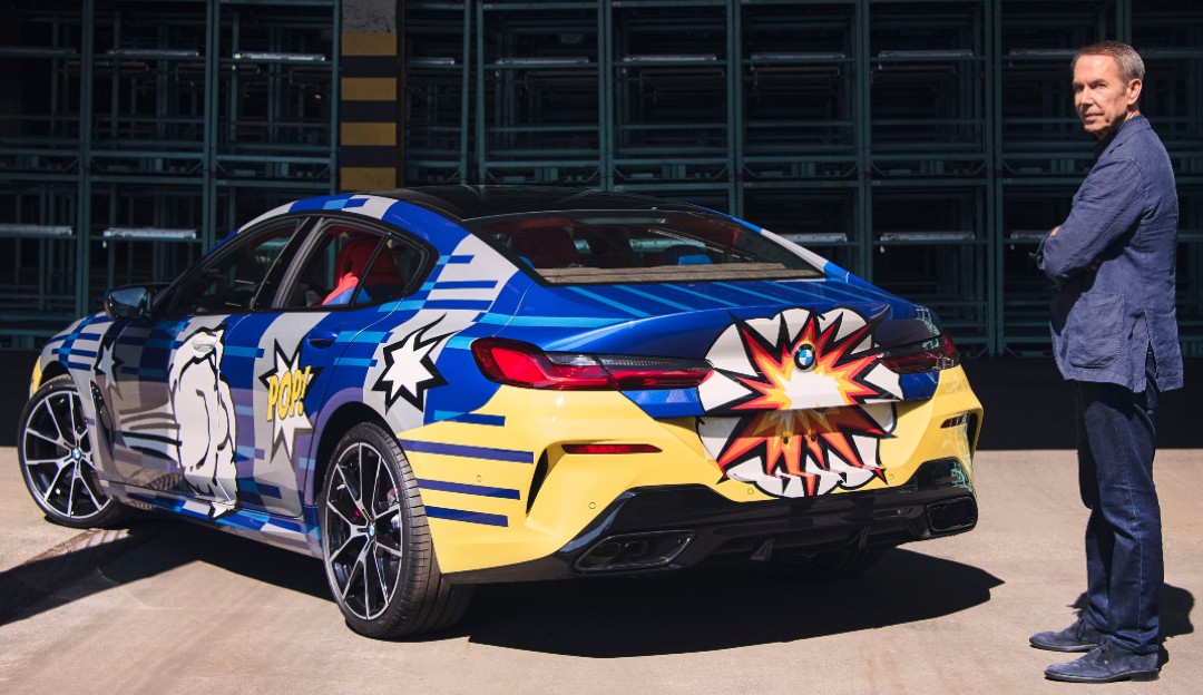 BMW lança novo carro personalizado por Jeff Koons