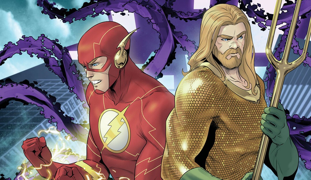 Flash e Aquaman formam dupla em nova HQ da DC Comics