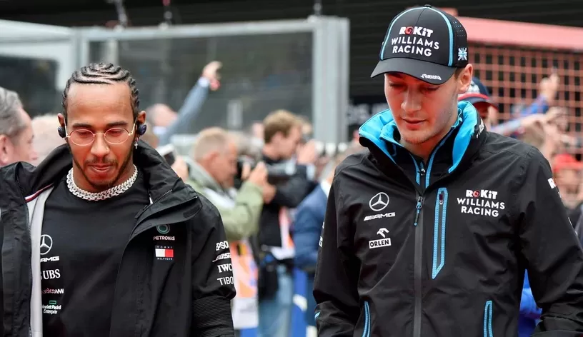 George Russell chega à Mercedes com grandes elogios do colega de equipe Lewis Hamilton