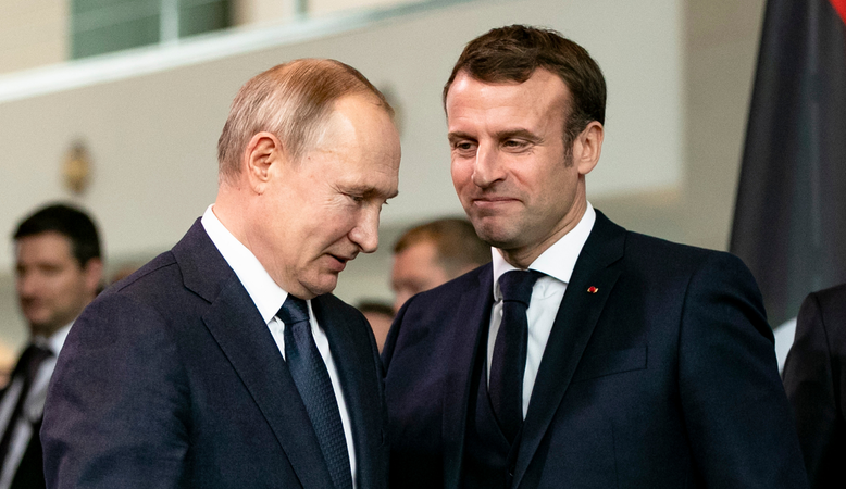 Em conversa com Macron, Putin expõe expectativas para o futuro da guerra