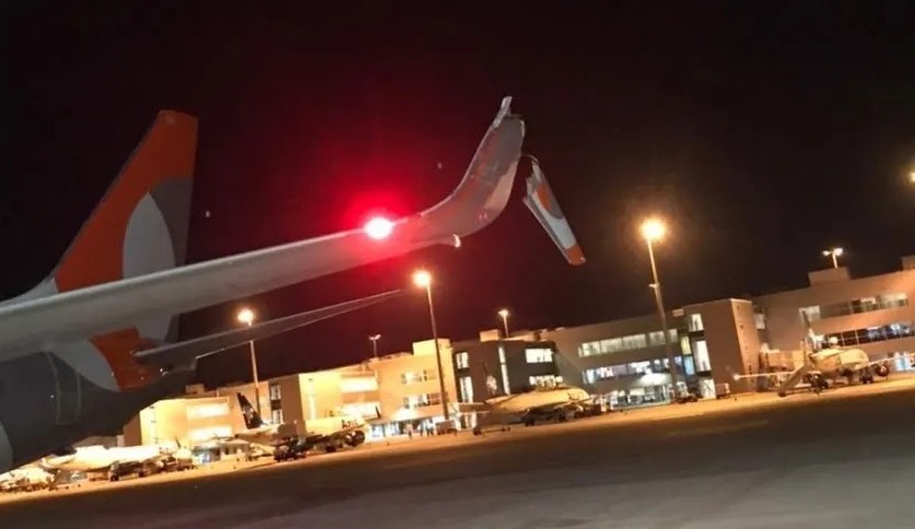 Aeronaves da Azul e Gol colidem em pátio do aeroporto de Viracopos 