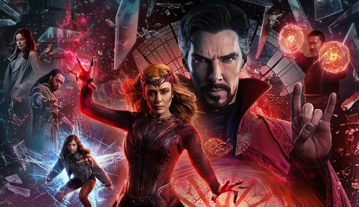 “Doutor Estranho no Multiverso da Loucura” atinge a marca de US$ 90 milhões na última sexta-feira e ultrapassa expectativas da Marvel