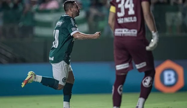 Goiás vence Santos e interrompe sequência positiva do adversário
