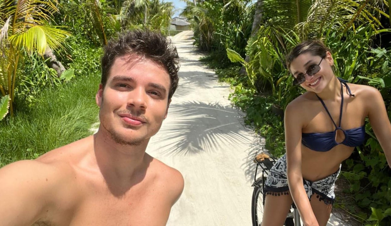 Sasha Meneghel e João Figueiredo viajam para Maldivas e resort tem diárias de até R$ 148 mil
