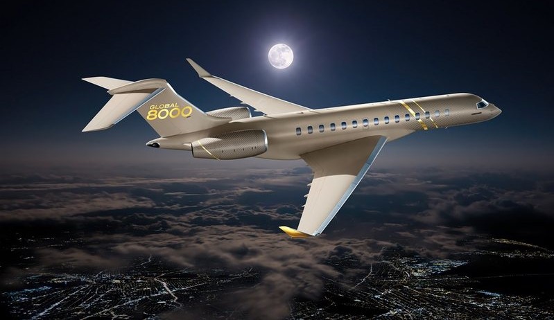 Bombardier lança o jato de transporte mais rápido do mundo
