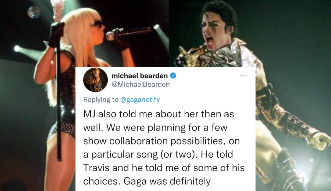 Michael Jackson queria fazer feat com Lady Gaga