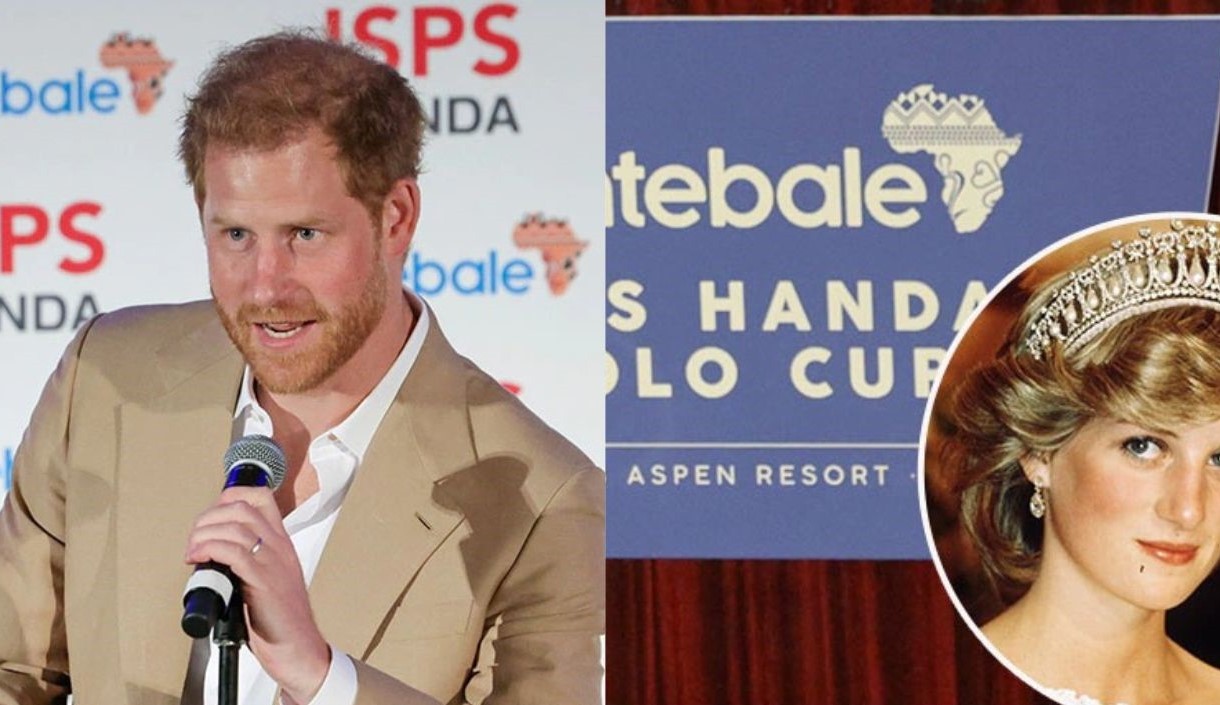 Príncipe Harry fala sobre Princesa Diana em discurso para evento beneficente