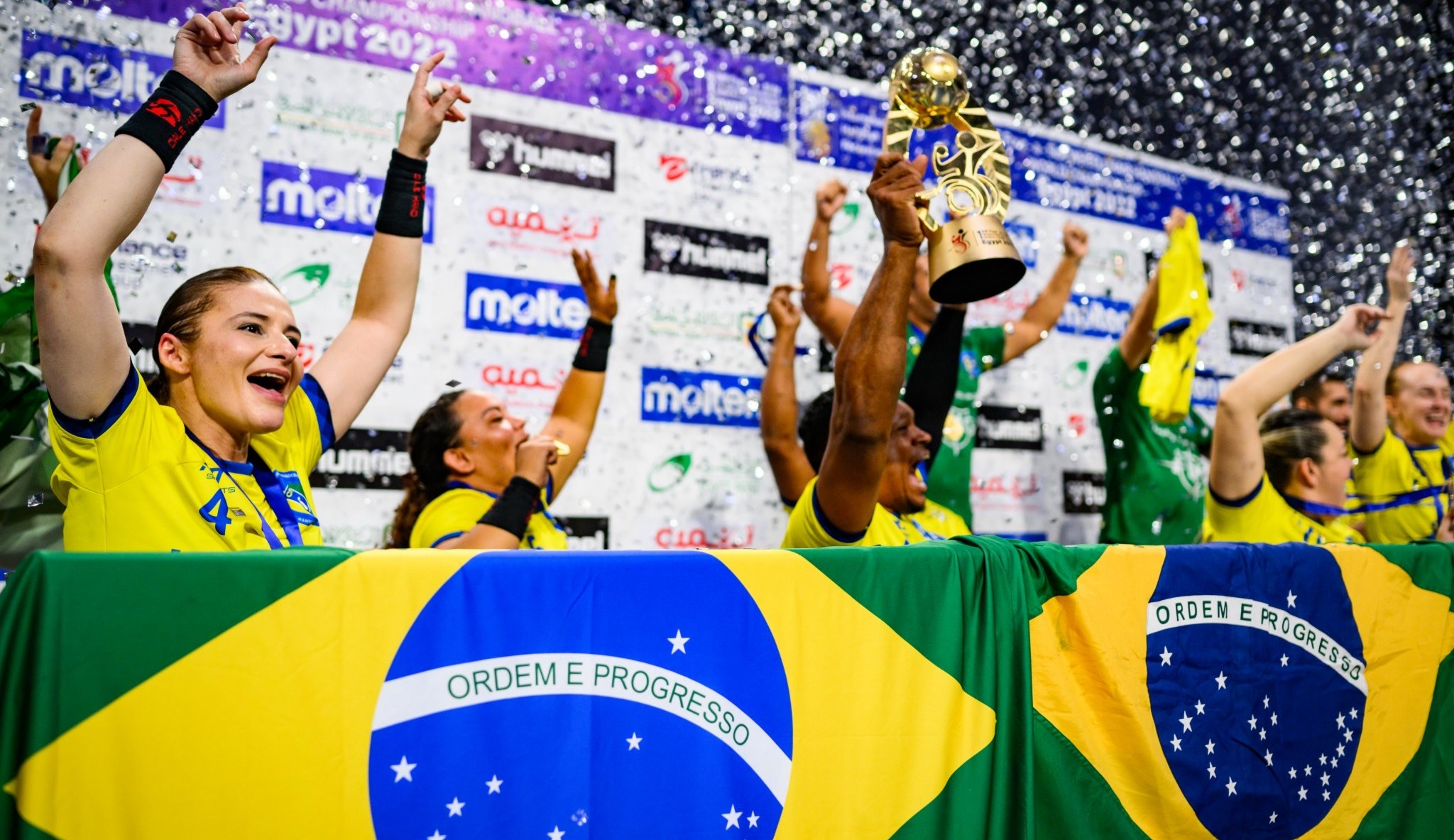 Seleção Brasileira é campeã do Mundial de handebol de cadeira de rodas