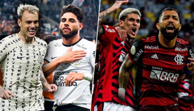 Corinthians e Flamengo iniciam a disputa pelo título da Copa do Brasil