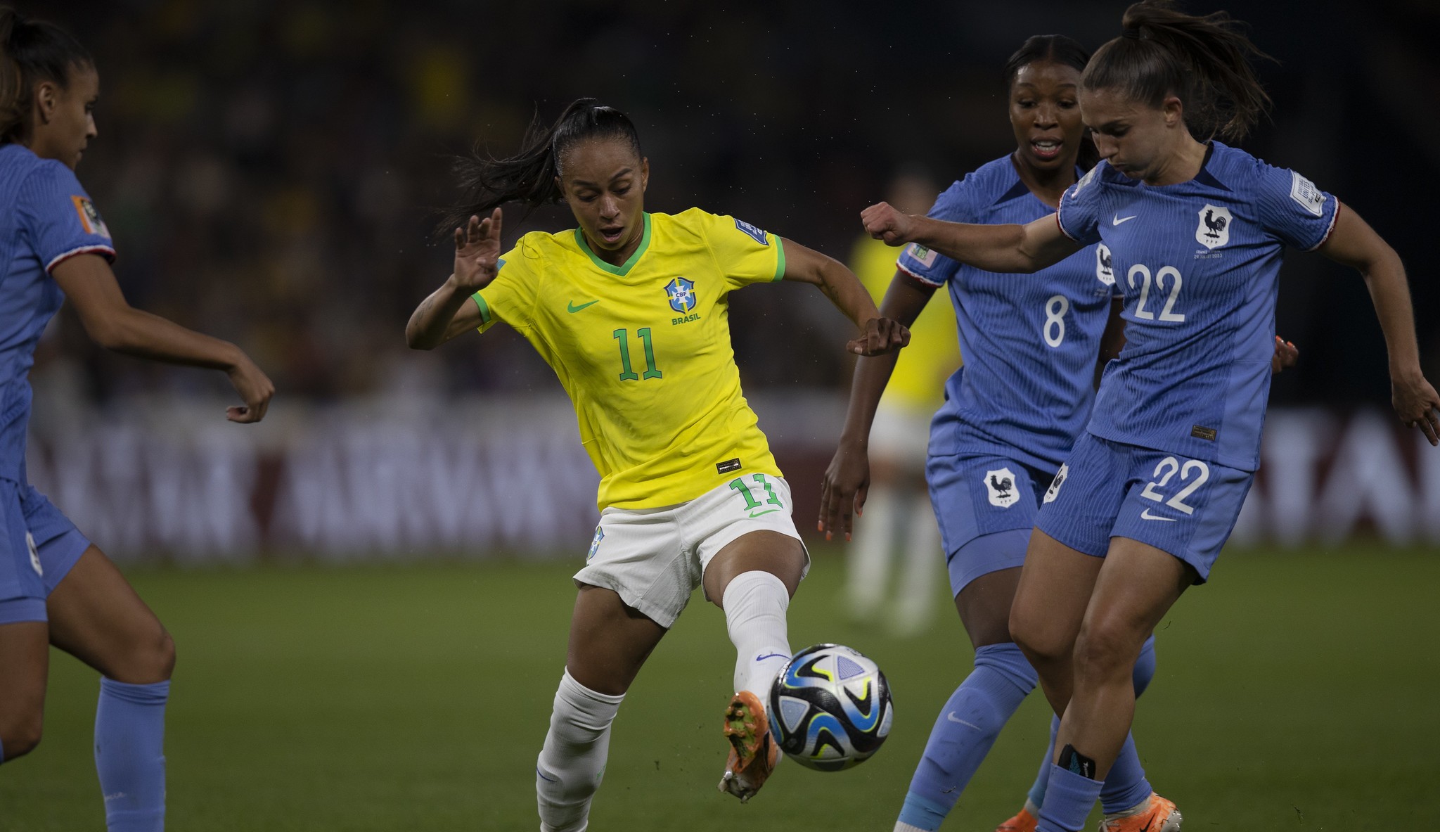 França vence a Seleção Brasileira na Copa do Mundo Feminina