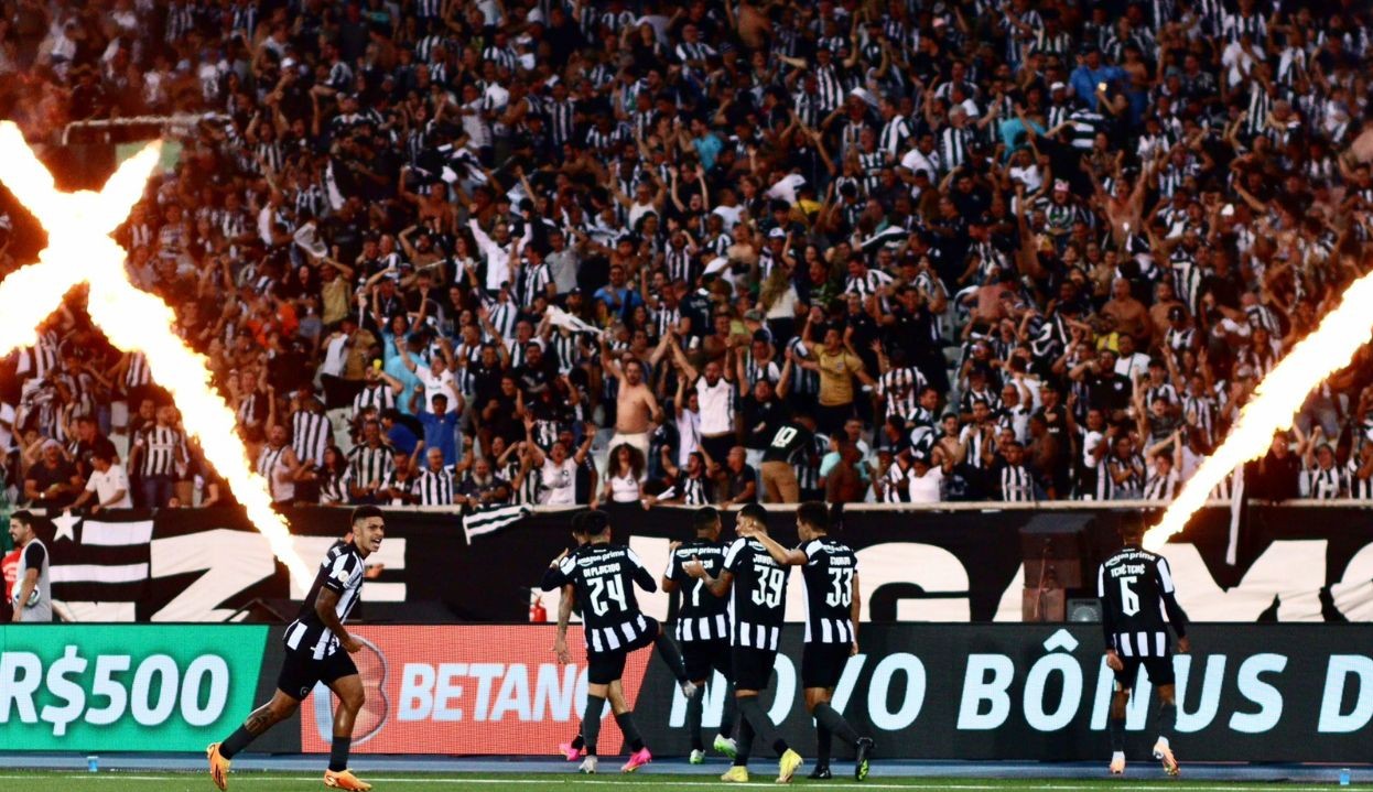 Botafogo reage rápido e vira contra o Internacional no Campeonato Brasileiro