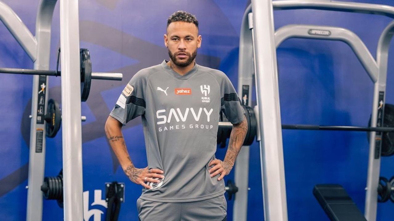 Neymar deve demorar a fazer sua estreia com a camisa do Al-Hilal
