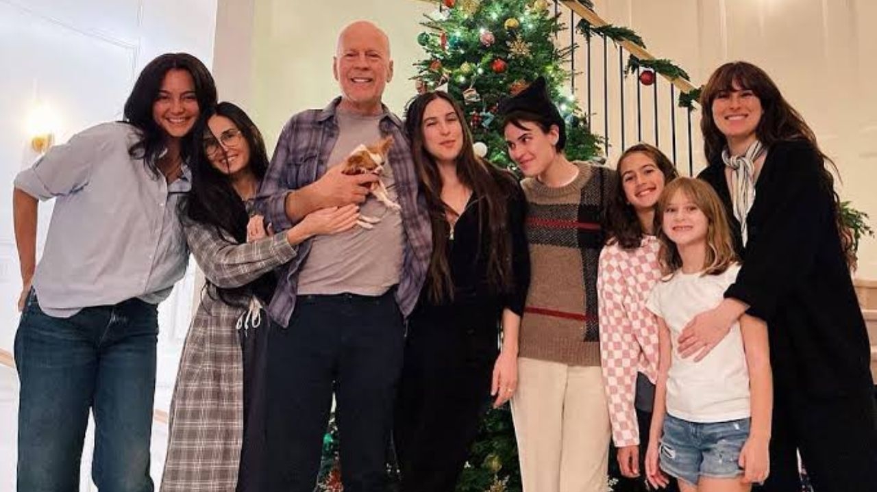 Família de Bruce Willis luta contra demência do ator com muita união