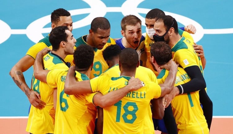 Brasil tem virada épica e vence a Argentina no vôlei masculino 