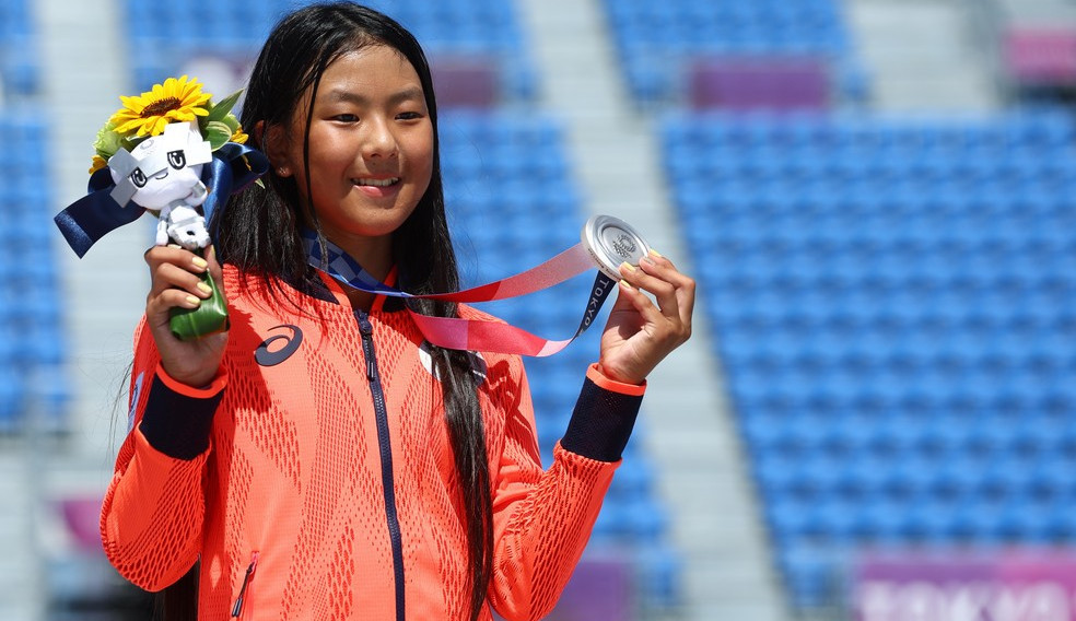 Kokona Hikari se torna a medalhista mais nova das Olimpíadas de Tokyo 2020