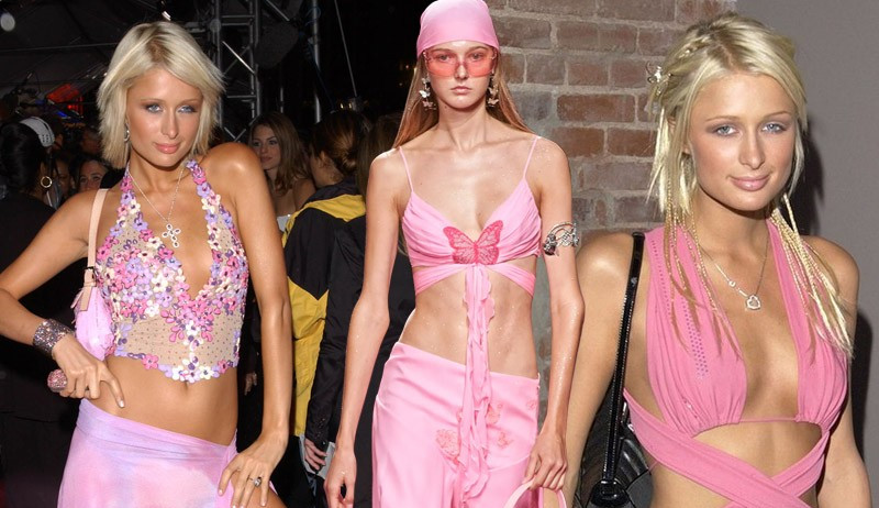 Tendências anos 2000: Desfile de moda em Milão