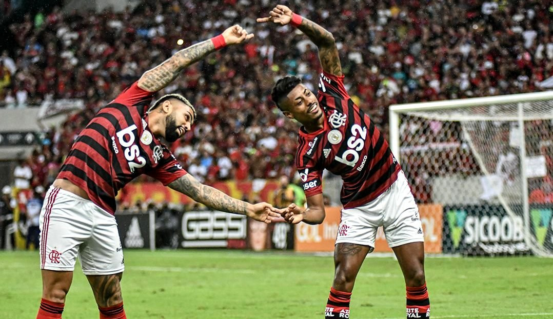 Flamengo joga a semifinal da Copa do Brasil com a expectativa do reencontro de Bruno Henrique e Gabigol dentro de campo