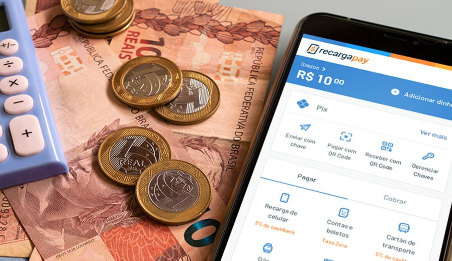 A Fintech RecargaPay recebe aporte de U$$ 10 milhões para expandir aplicativo