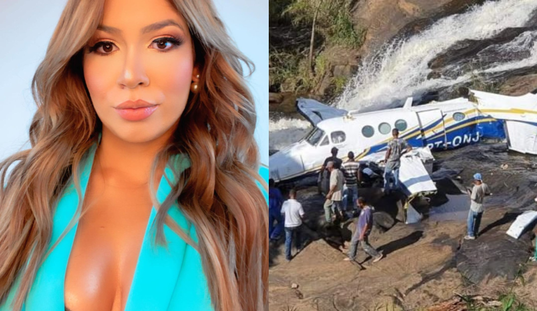 Urgente: cai avião em que Marília Mendonça e mais 4 pessoas estavam
