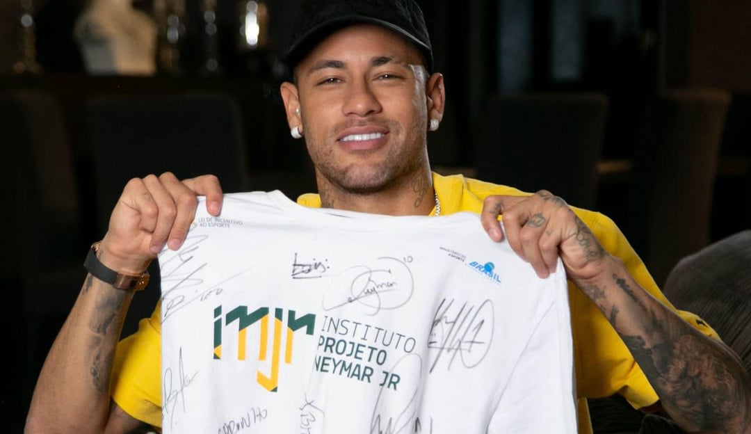Neymar Jr. convida grandes nomes do esporte mundial para 3ª edição do amigo secreto em prol de seu Instituto
