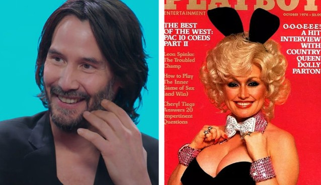 Keanu Reeves usou fantasia da Dolly Parton em festa de Halloween