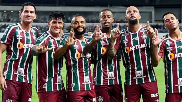 Jogadores do Fluminense
