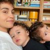 Nanda Costa desabafa sobre maternidade e rotina das filhas