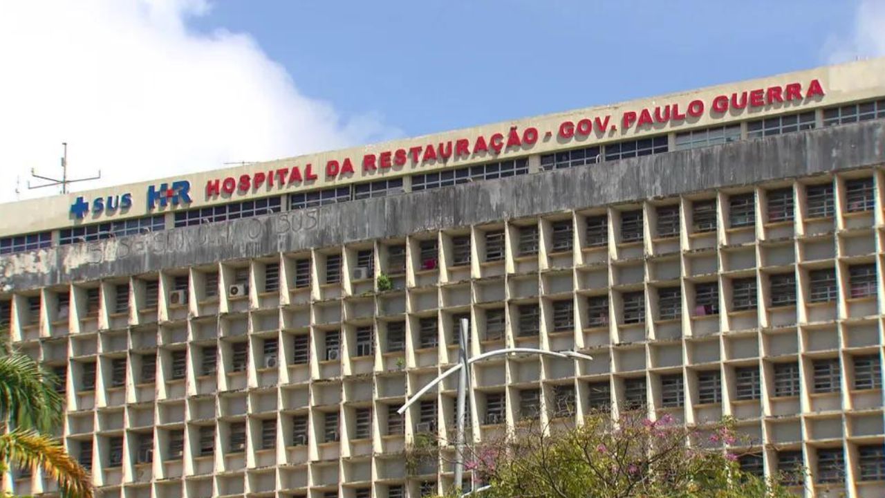 Prédio do Hospital da Restauração em Recife