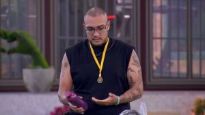 BBB24: MC Bin Laden se incomoda com a posição da casa em excluir o Davi