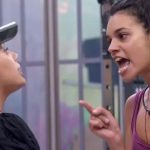 Fernanda e Alane discutem