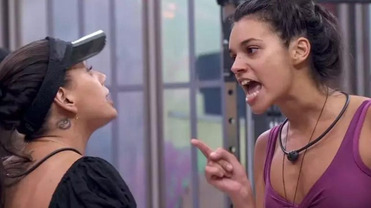 Fernanda e Alane discutem