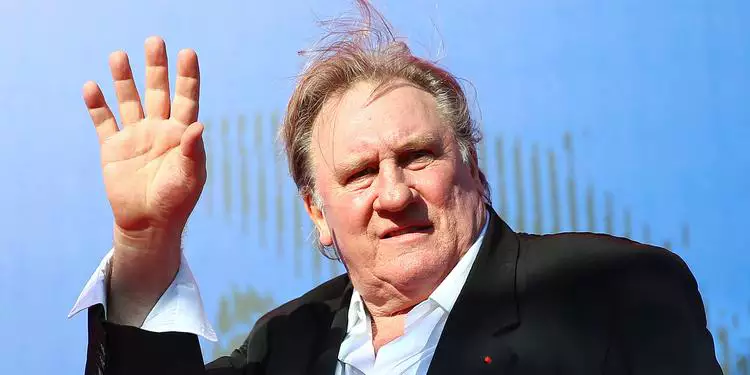 O ator Gérard Depardieu