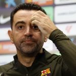 Xavi em entrevista coletiva