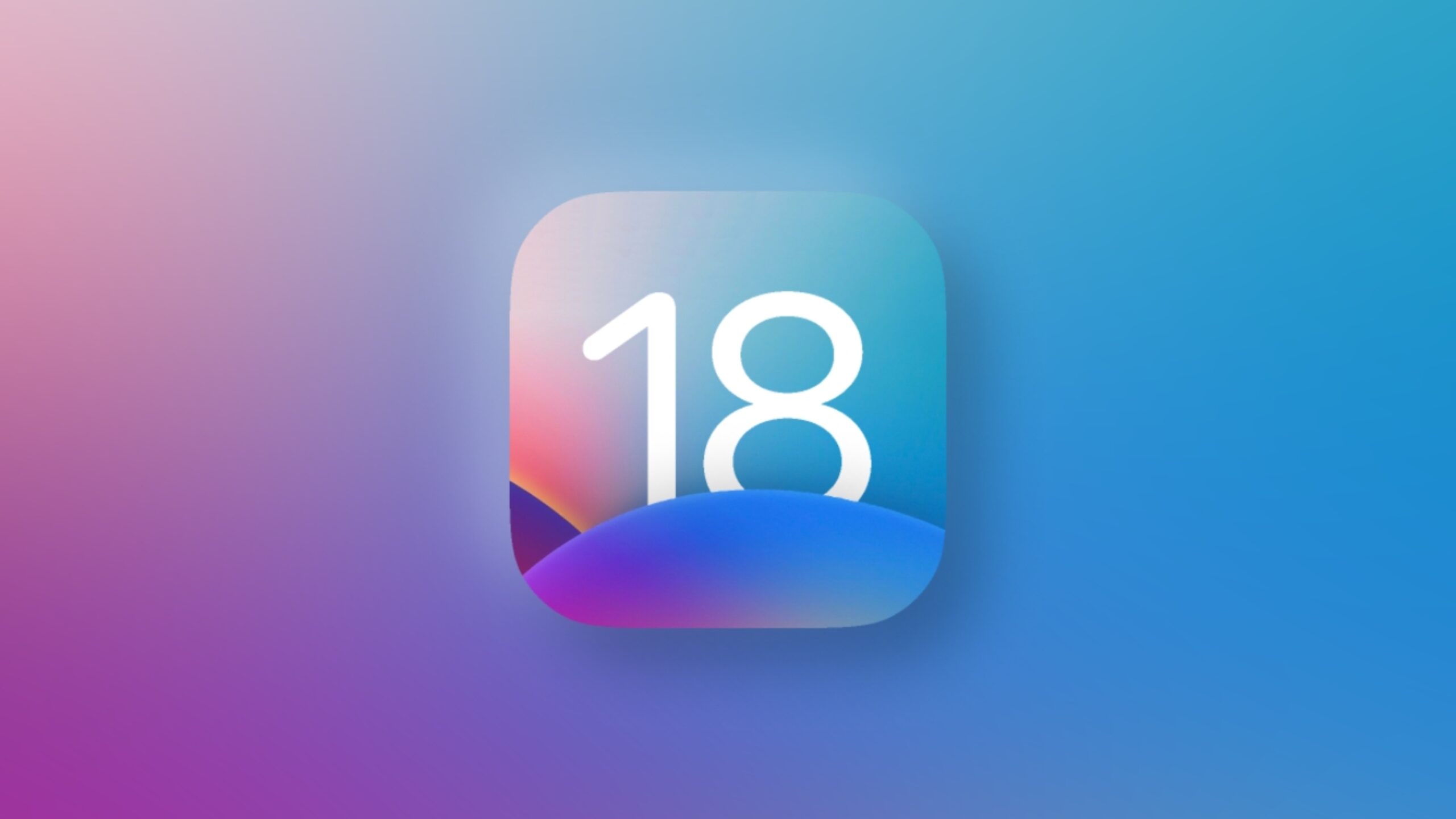 Logo do iOS 18