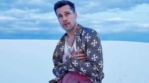 Brad Pitt é fotografado em Paris com nova namorada em seu aniversário