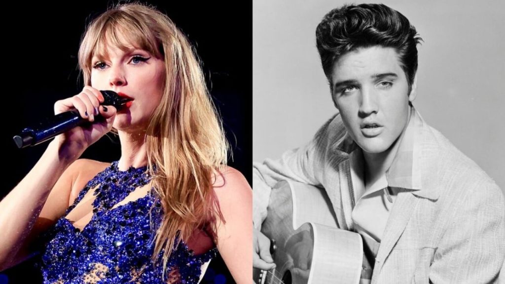 Taylor Swift empata com Elvis Presley em lista da Billboard
