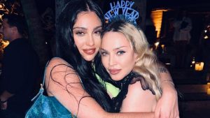 Madonna compartilha fotos de seu Réveillon com os filhos