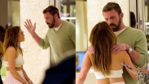 Jennifer Lopez e Ben Affleck aparecem em clima tenso na ilha St.Barts