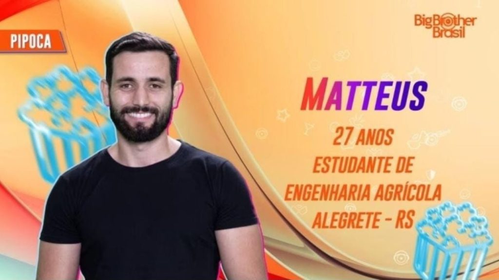 BBB24: Matteus é o mais novo integrante do grupo Pipoca BBB24: Matteus é o mais novo integrante do grupo Pipoca