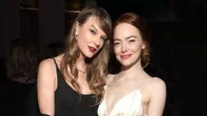 Emma Stone fala sobre sua amizade com Taylor Swift