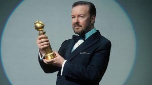 Globo de Ouro: Ricky Gervais vence a categoria Melhor Performance de Comédia Stand-Up