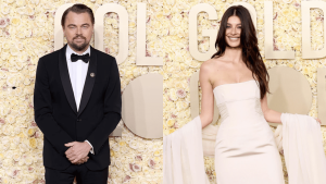 Leonardo DiCaprio divide tapete vermelho com sua ex Camila Morrone
