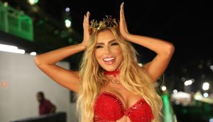 Erika Schneider será musa de duas escolas e de um camarote no Carnaval 2024