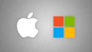 Apple e Microsoft competem pela coroa da empresa mais valiosa do mundo