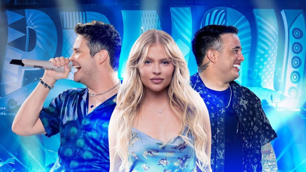 Matheus e Kauan se unem a Luísa Sonza para lançar volume 1 do DVD “Praiou”