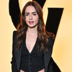 Lilly Collins na PFW