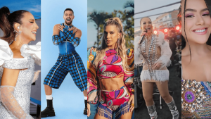 Confira looks das celebridades para o primeiro dia de folia em Salvador